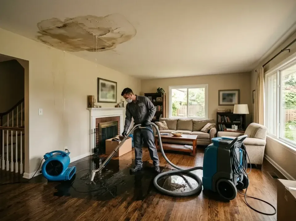 attic-pipe-burst-ceiling-drip-008 — frequently asked questions, Water Damage Restoration & Carpet Care in Cassville, MO